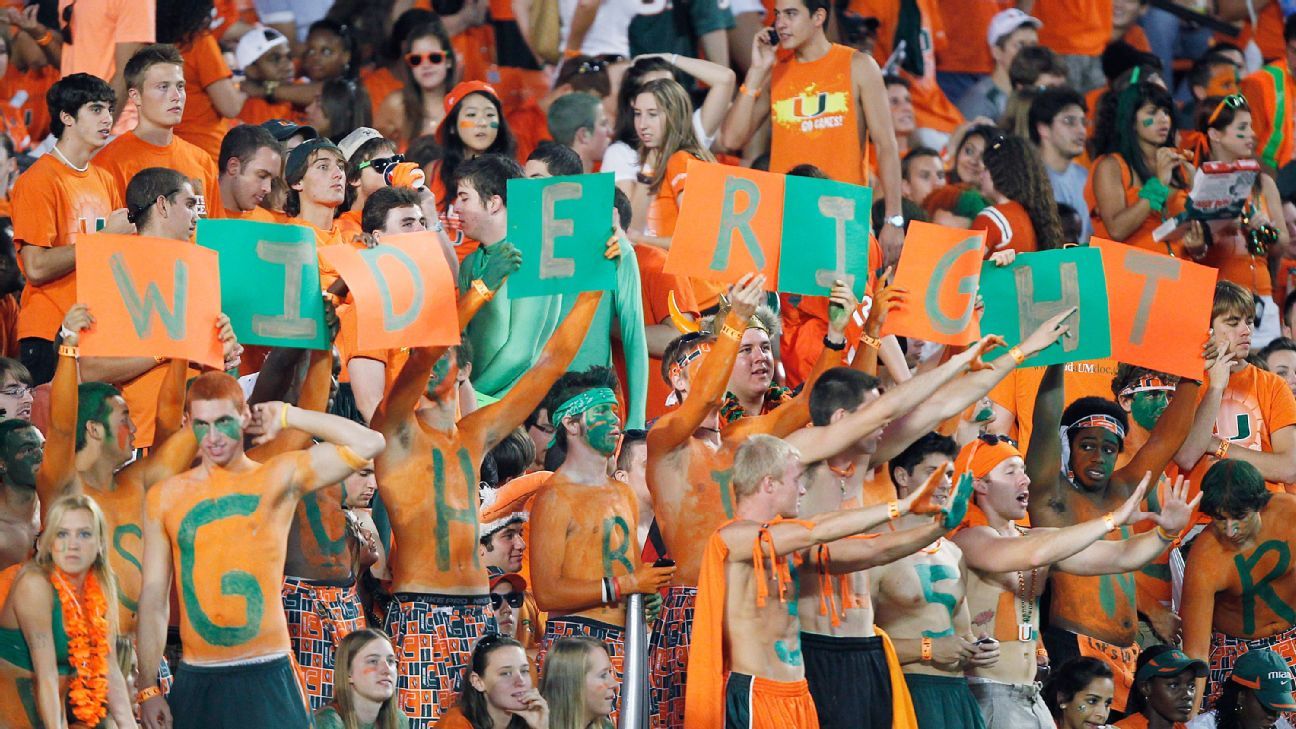 Miami football games will happen in front of live fans this fall