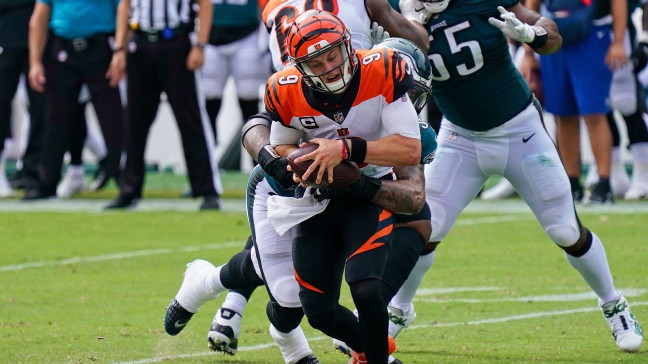 Should the Bengals sit Joe Burrow to stop the talent being hammered out of  him?, Cincinnati Bengals