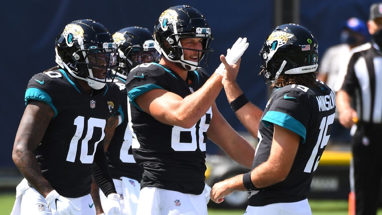 Tight ends finally a target in the Jaguars' offense again