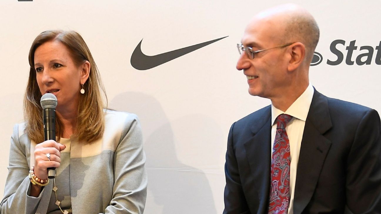 WNBA's Cathy Engelbert says 'pipeline is there' for more diversity in league - ESPN