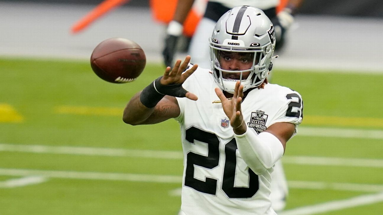 Is Damon Arnette headed to the bench? 10 things we learned at Raiders  minicamp - The Athletic