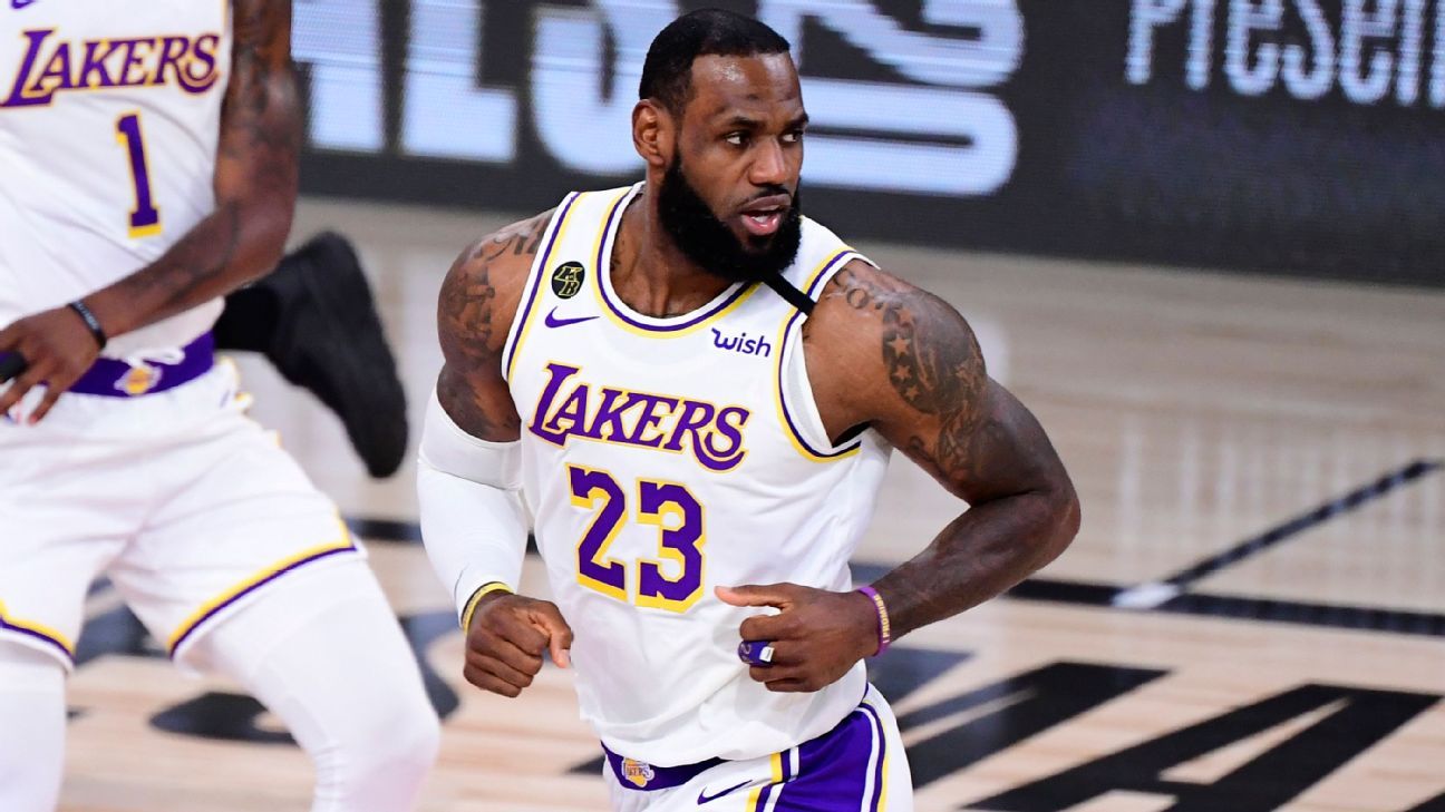 Calm and confident, LeBron James says Los Angeles Lakers can 'absolutely' repeat in 2021 - ESPN