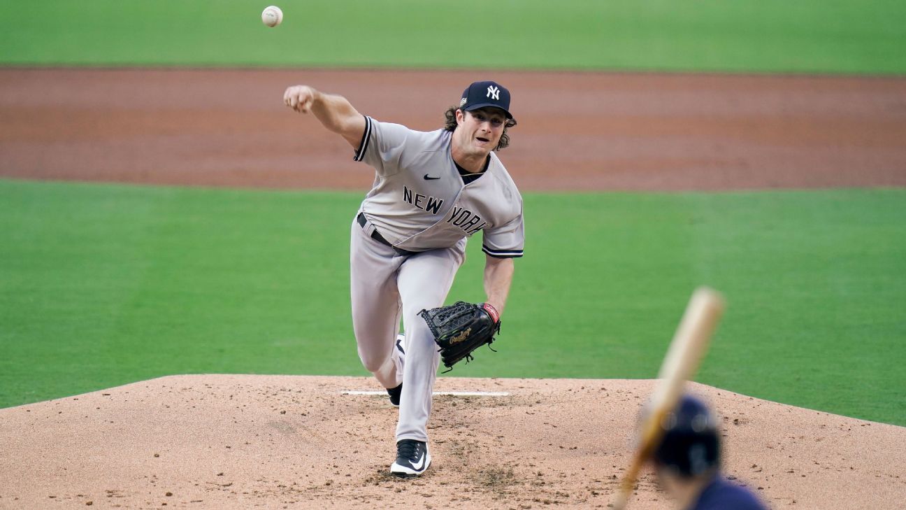 Astros' Gerrit Cole battles past patient Yankees for Game 3 win - ESPN