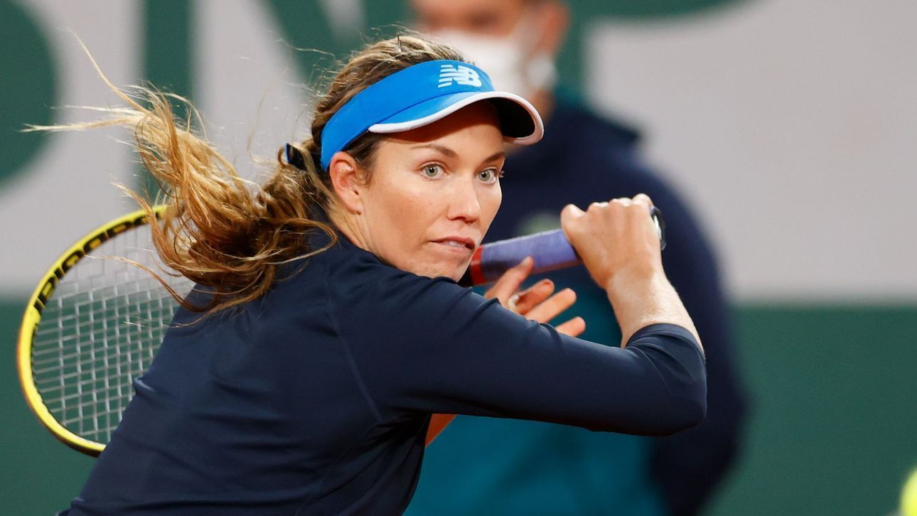 Roland Garros: Collins perdió los estribos y echó a su novio de la cancha
