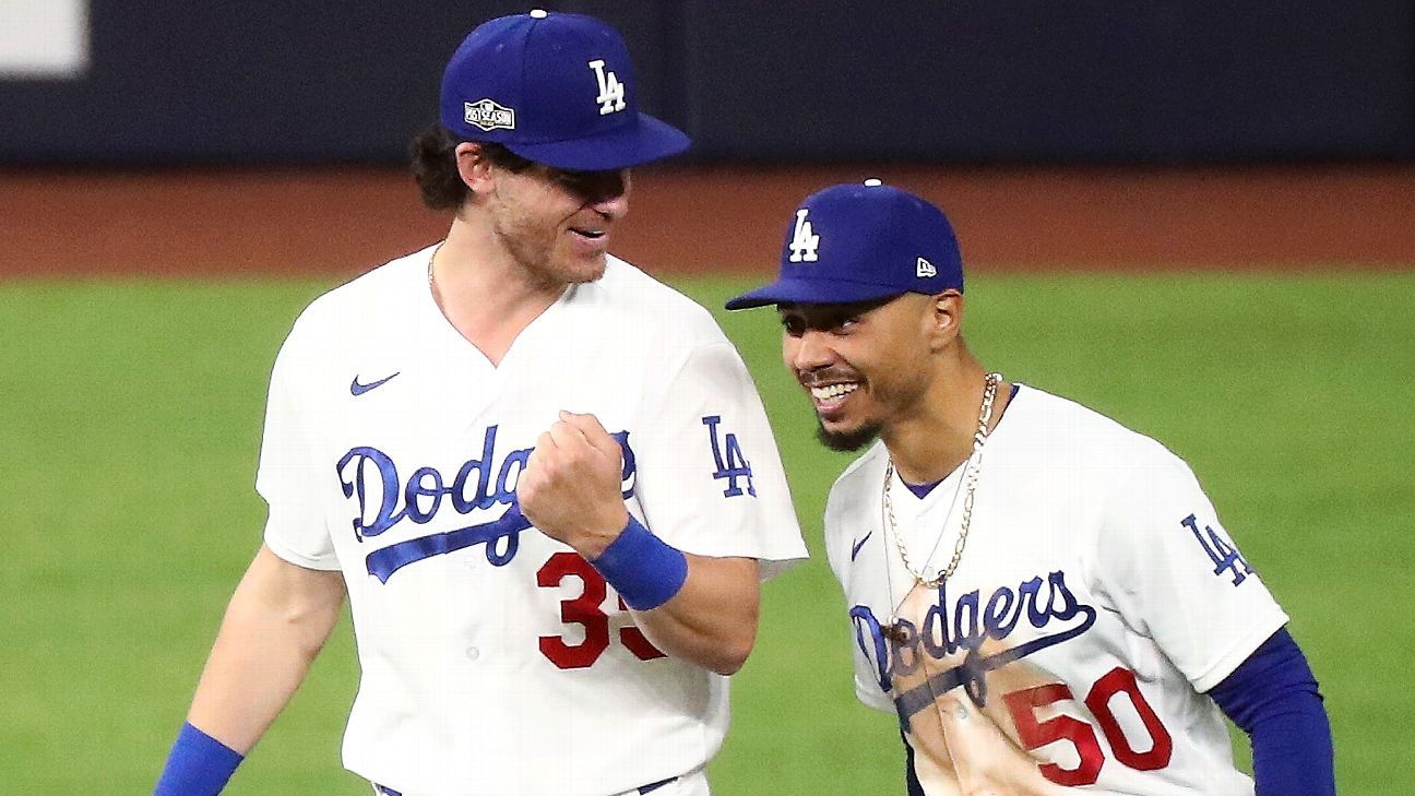 MLB playoffs 2020 - Cody Bellinger fuels Dodgers-Padres thriller that  brings down (empty) house - ESPN