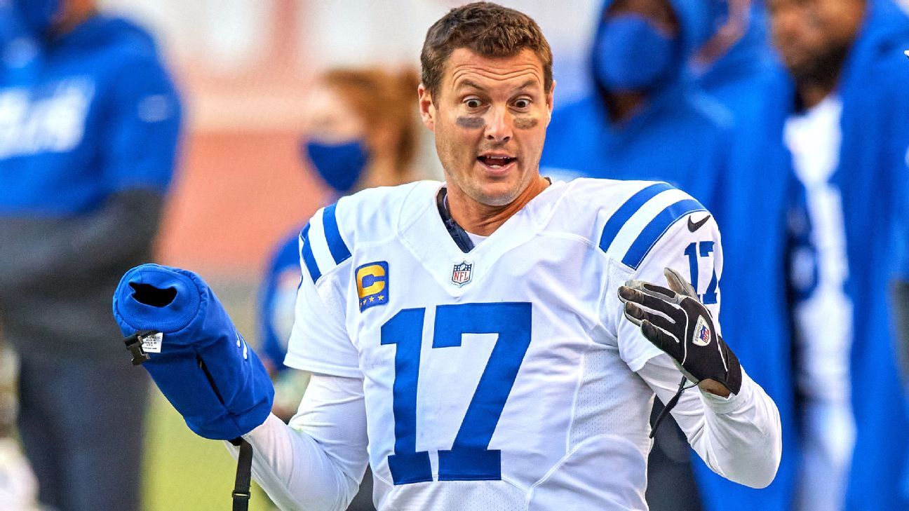 Indianapolis Colts quarterback Philip Rivers announced his