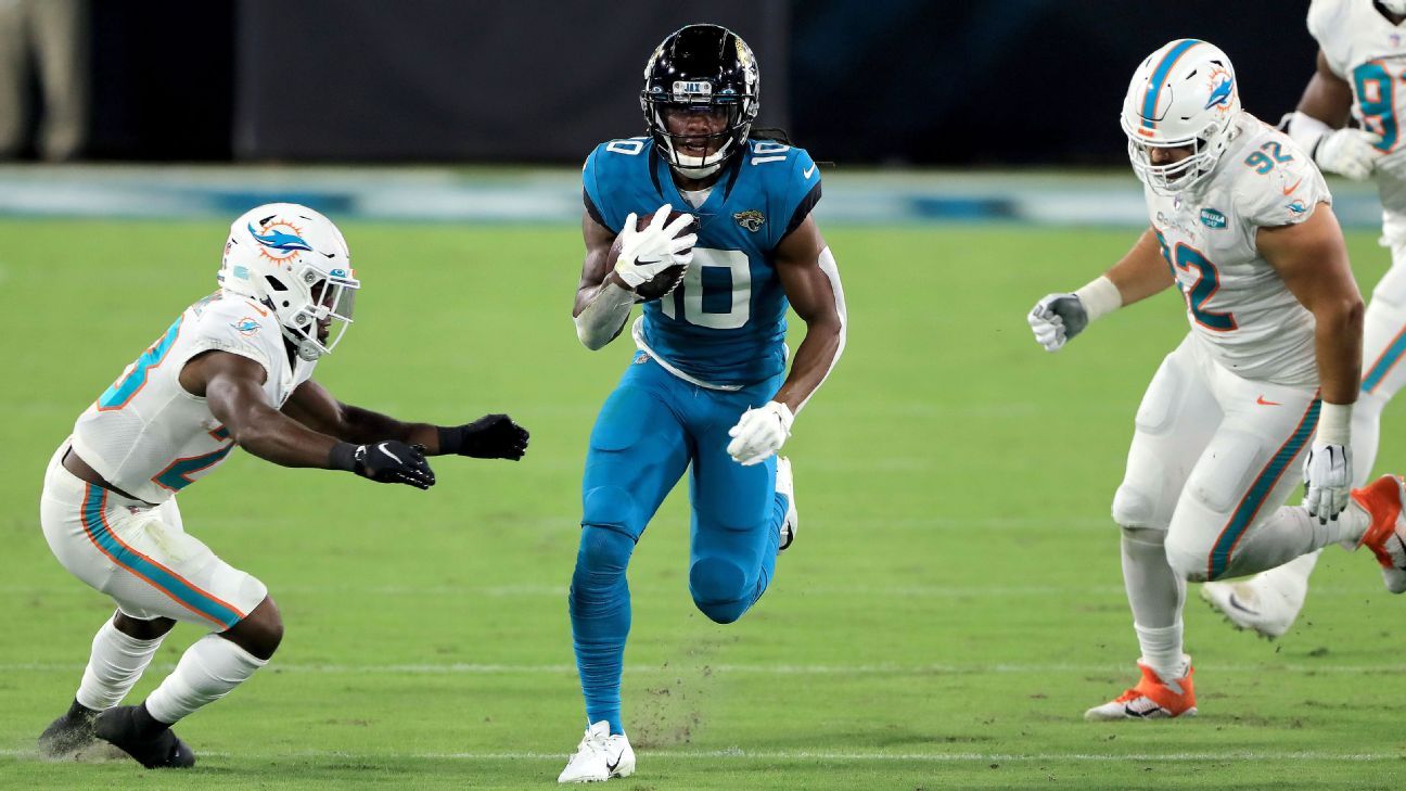 Versatile rookie Laviska Shenault has given Jaguars offense spark