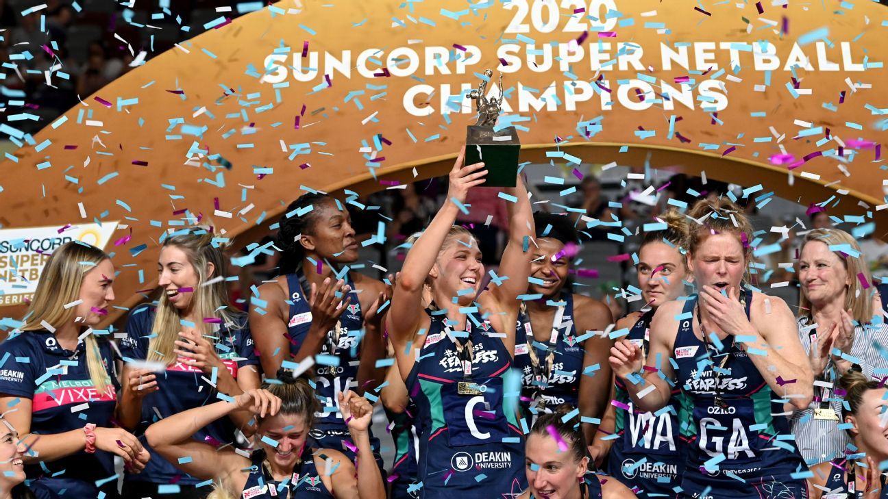 Melbourne Vixens Clinch Super Netball Title Thriller Over West Coast