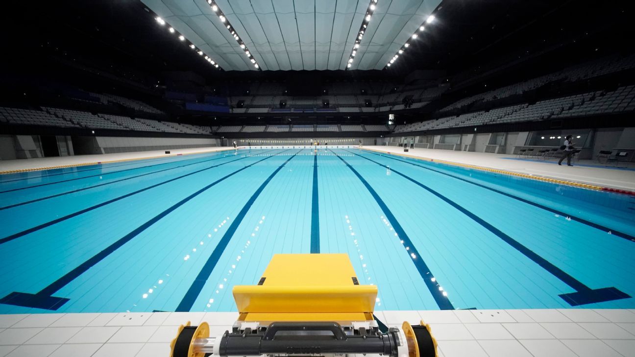 Tokyo opens new 15,000seat swimming venue for Olympics ESPN