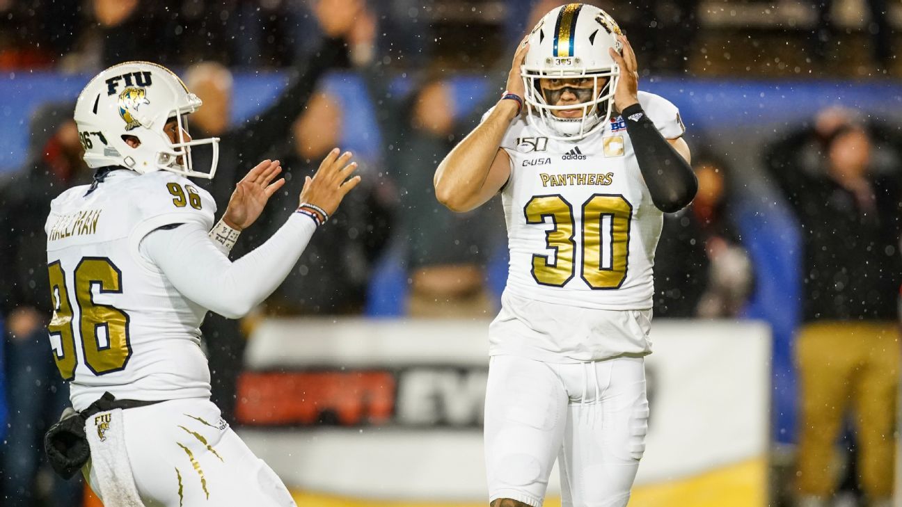 Marshall-Florida International football game postponed because of COVID-19 Marshall-Florida International football game postponed because of COVID-19