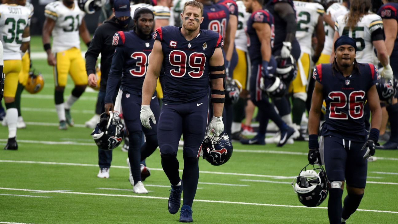 J.J. Watt would make a lot of sense for the Atlanta Falcons in 2021