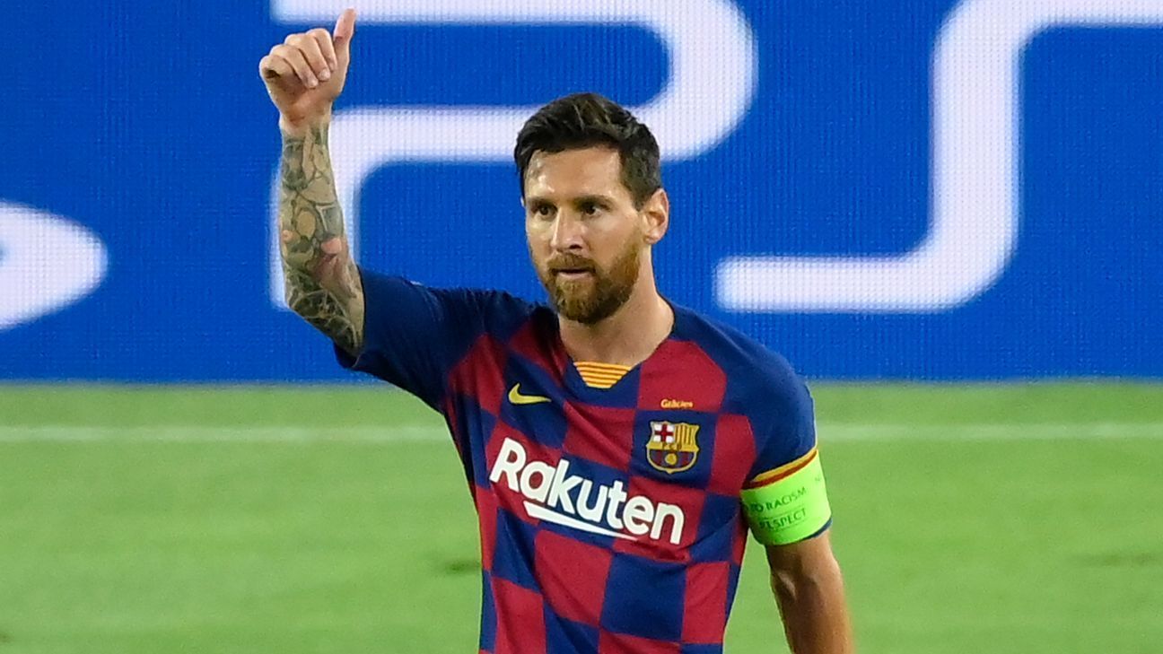 Lionel Messi's leaked Barcelona contract the biggest in sports history - report - ESPN