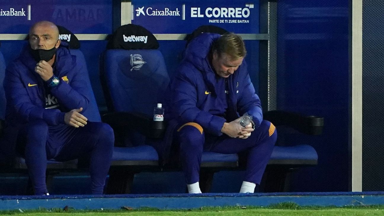 Koeman is already changing his speech and finds it “very difficult” to win La Liga