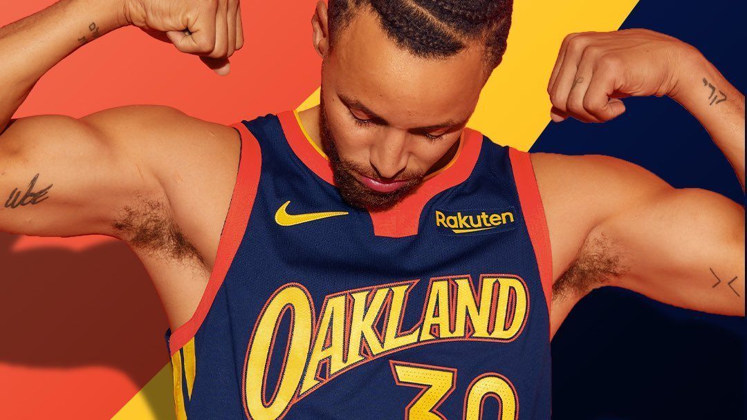An exclusive look at the Warriors' new Oakland-themed jersey - The Athletic