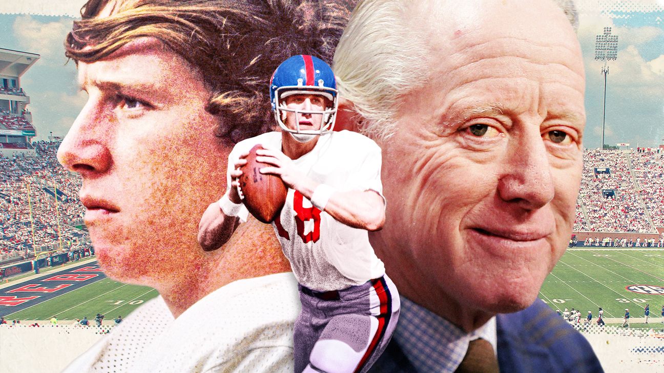 Ole Miss Rebels - Vintage Archie Manning Day