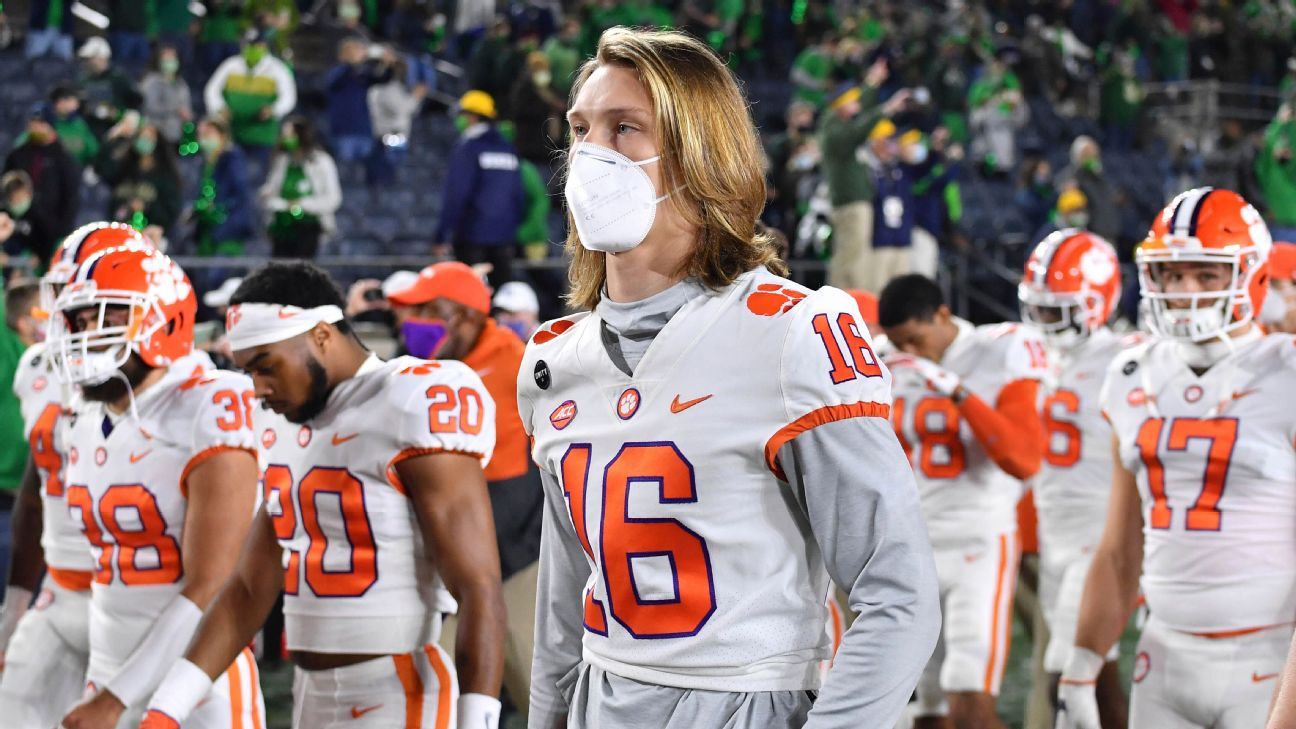 Trevor Lawrence Now Virus Free Back To Normal As Clemson Tigers Eye Title Run