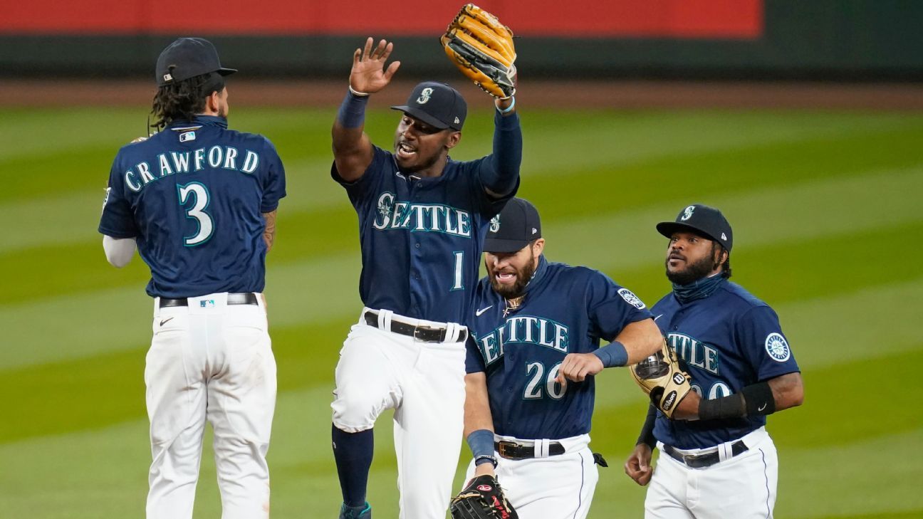 Hot-hitting Kyle Lewis strengthens his bid for AL Rookie of the Year as  Mariners complete sweep of Texas, Sports