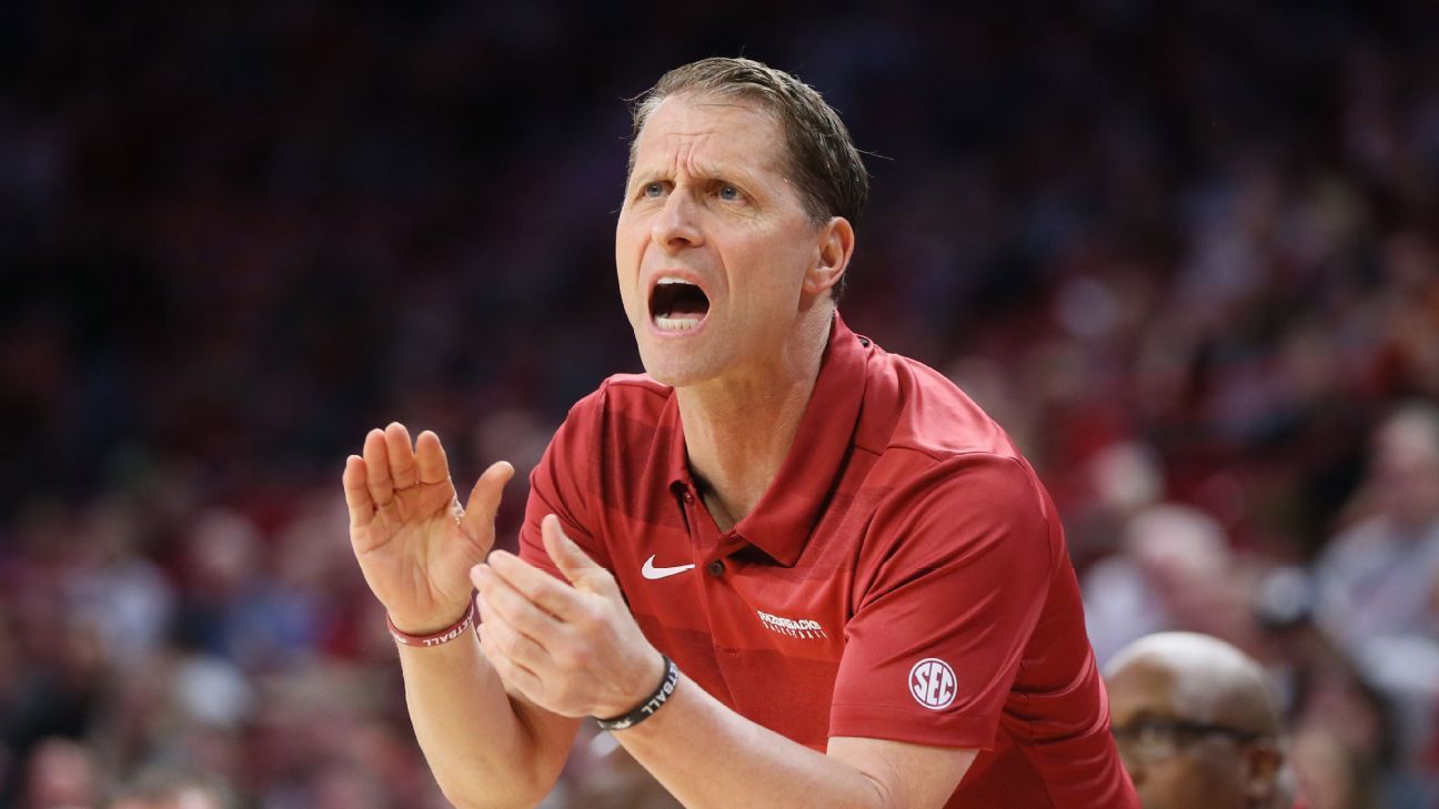 Arkansas Razorbacks sign men’s basketball coach Eric Musselman for a new five-year contract at $ 4 million a year