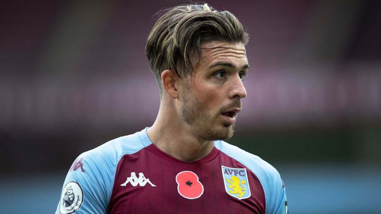 Manchester City mendekati £ 100 juta, rekor Inggris untuk Jack Grealish