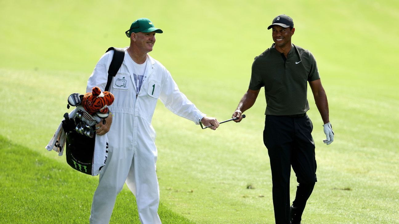 Who is Patrick Cantlay's caddie?