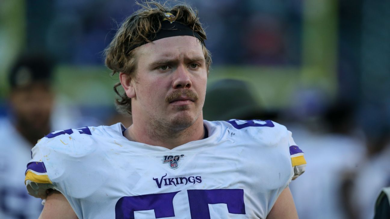 On guard: Vikings continue OL shuffle; Elflein on right side, Taiwan News