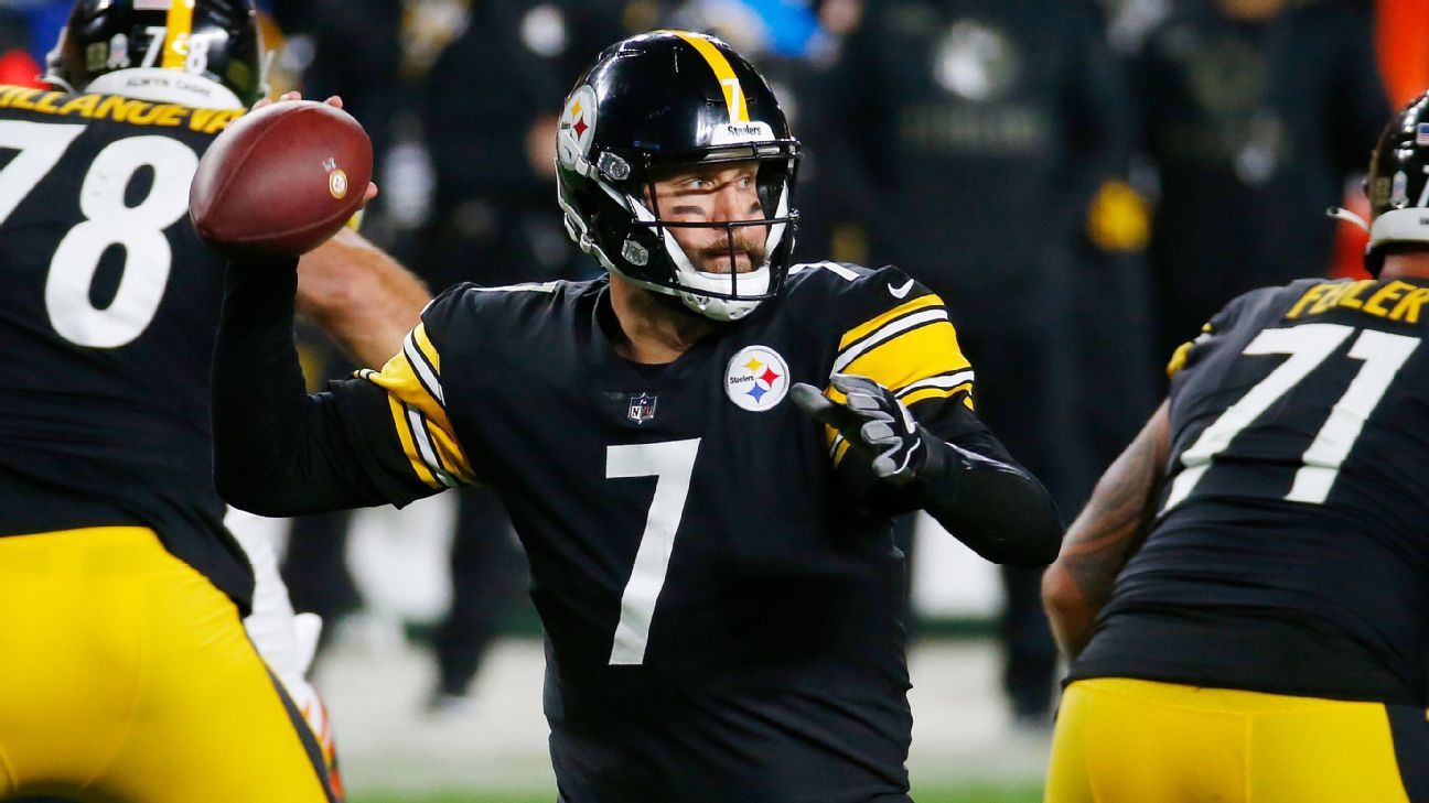 Pittsburgh Steelers QB Ben Roethlisberger activated from reserve/COVID-19  list, starts Sunday - ESPN