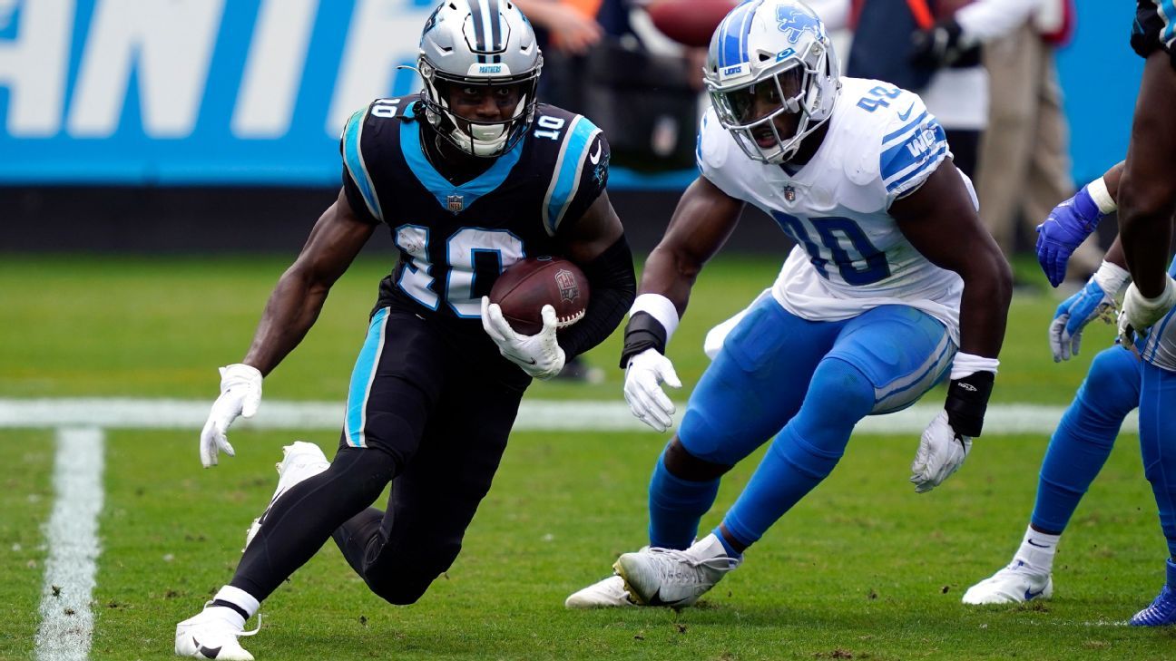 Former Panthers receiver Curtis Samuel to sign three-year, $34.5