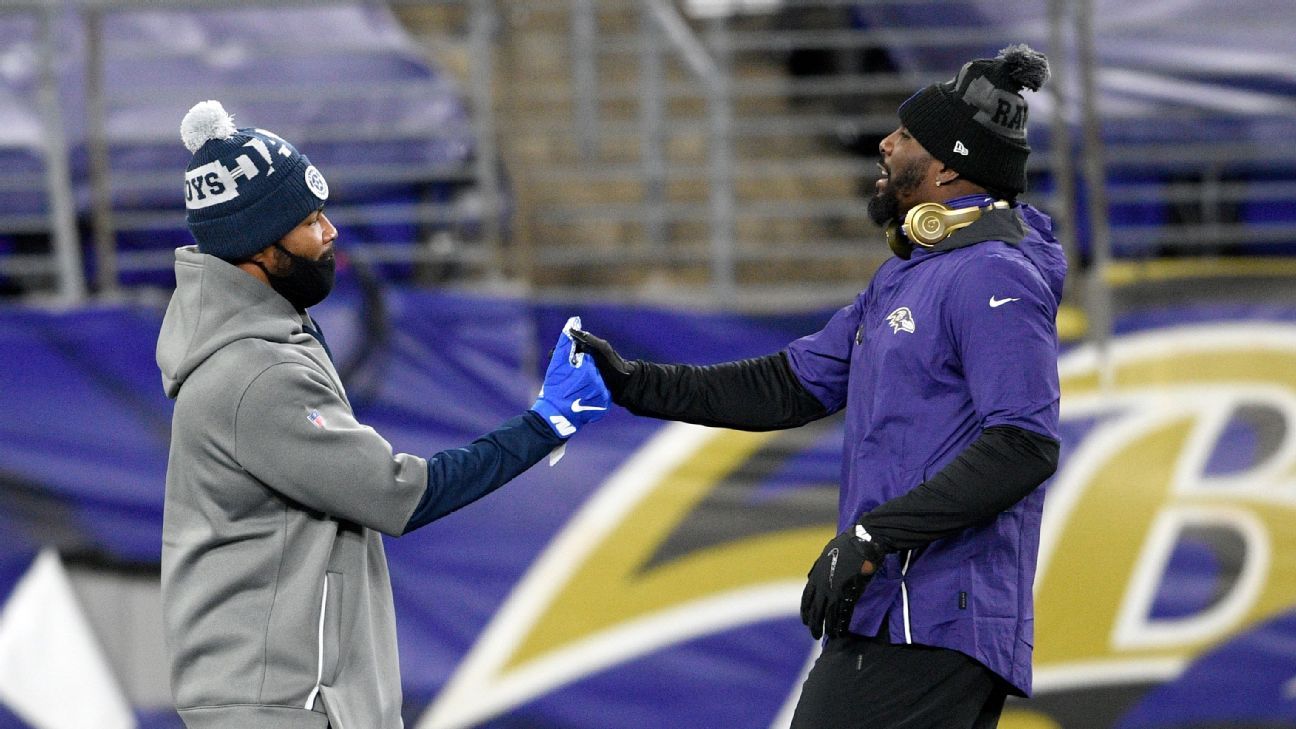 WR Dez Bryant pulled from the lineup before Ravens-Cowboys game because of  positive COVID-19 test - The Boston Globe