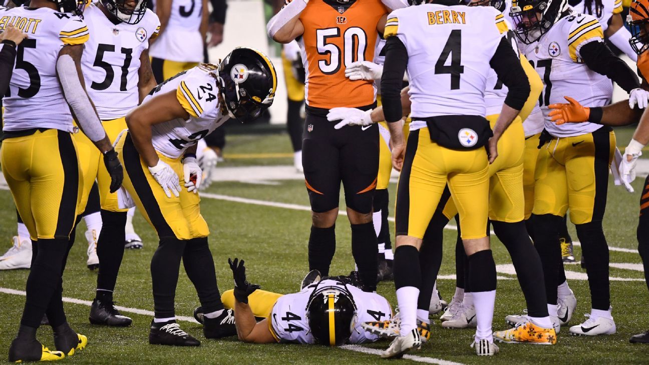 Pittsburgh Steelers' Derek Watt, Eric Ebron ruled out vs. Cincinnati  Bengals with injuries - ESPN