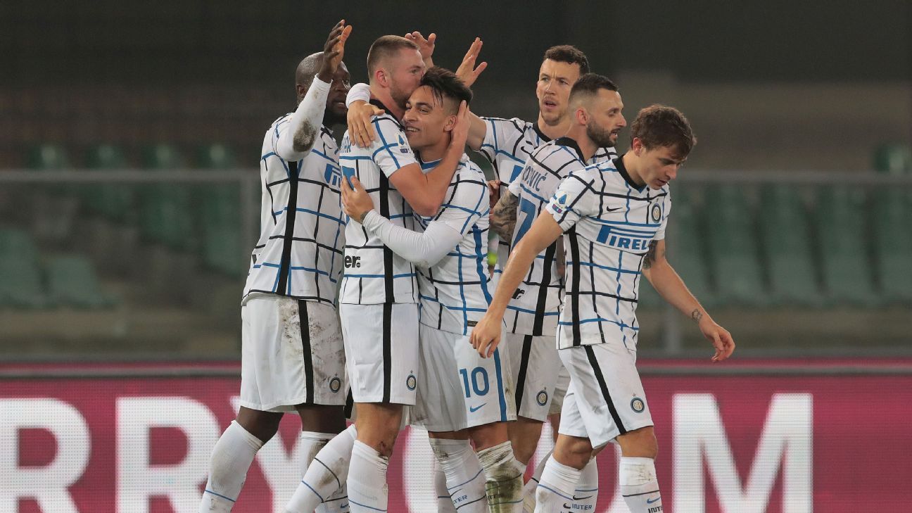 Hellas Verona Vs Internazionale Football Match Summary December 23 2020 Espn