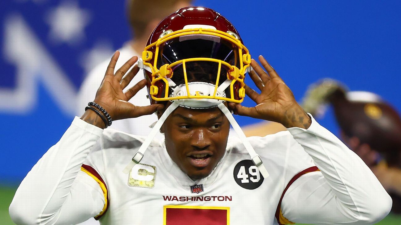 Washington fines Dwayne Haskins and retires as captain of the team