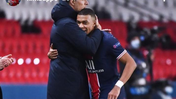 Mbappe said goodbye to Tuchel via Instagram
