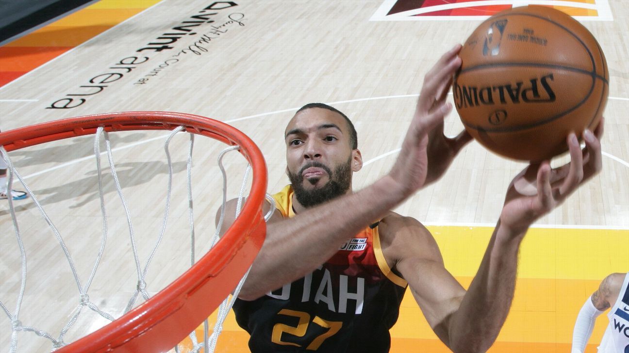 Gobert, Ingles in virus protocol and seven hurt for NBA Jazz