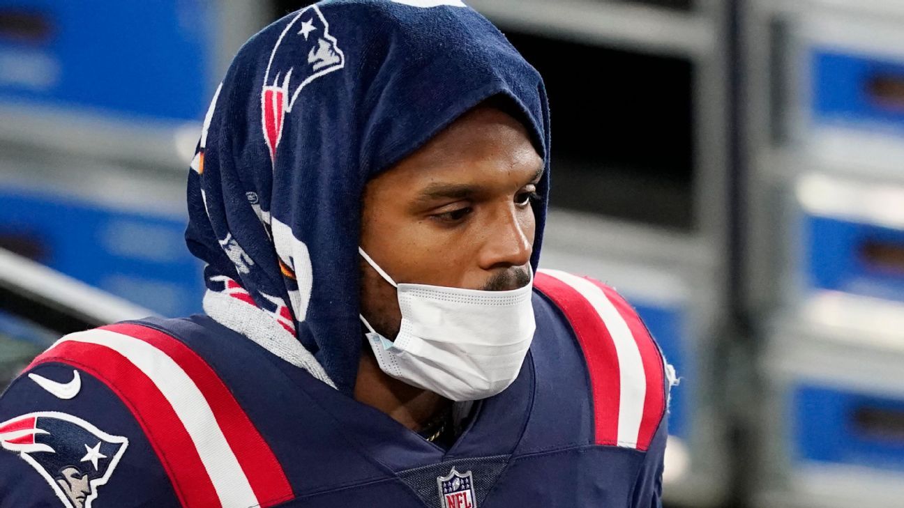 Cam Newton, of the New England Patriots, regrets having missed the off season to learn the system