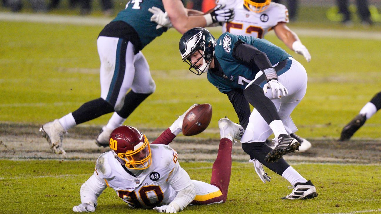 Hurts, Eagles can't figure out Giants in upset loss – Metro Philadelphia