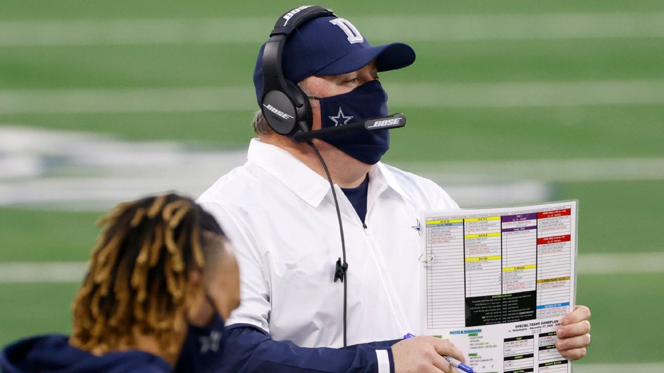 Mike McCarthy defends fake punt call in fourth quarter of Cowboys' loss to  Washington