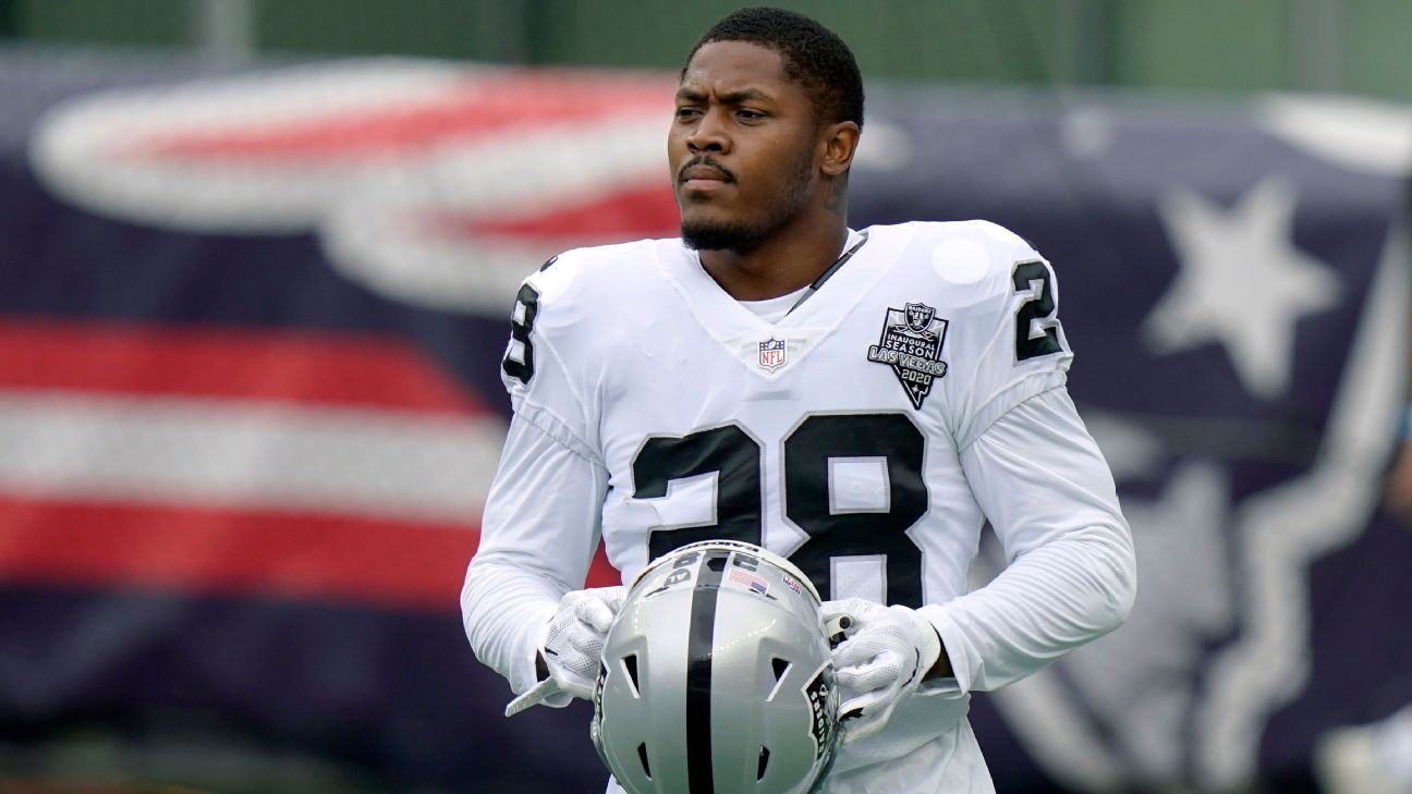 Josh Jacobs set to change Las Vegas Raiders jersey number