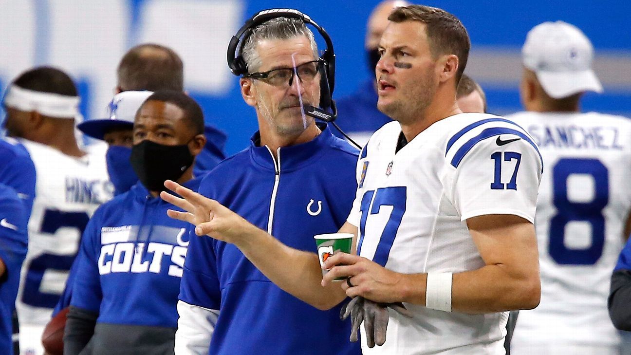 Frank Reich linked to Los Angeles Chargers offensive coordinator