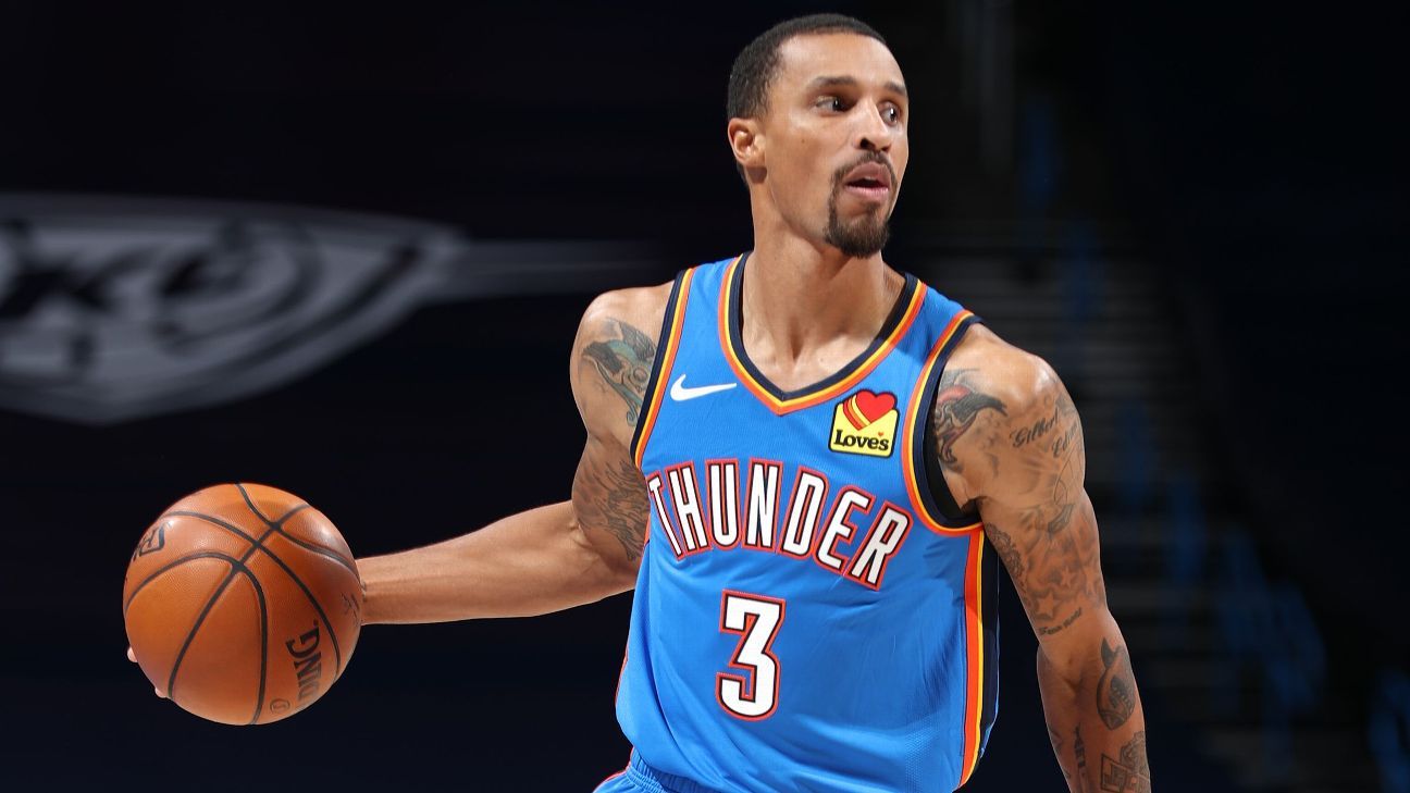 George Hill heading to the Philadelphia 76ers as part of a 3-team deal involving the New York Knicks and OKC Thunder