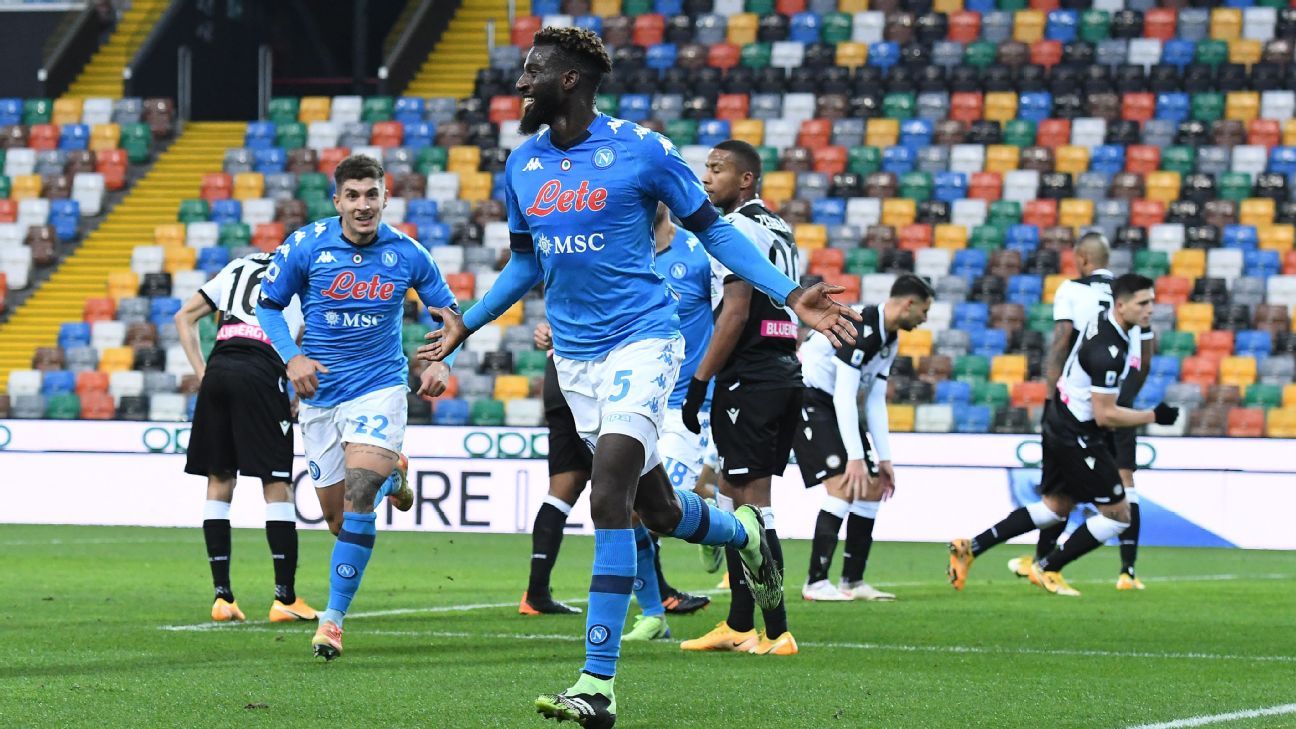 Udinese Vs Napoli Football Match Report January 10 2021 Espn