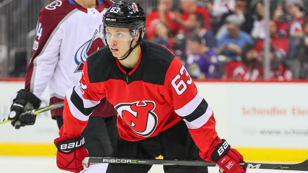Jesper Bratt and NJ Devils agree to $5.45 million contract extension