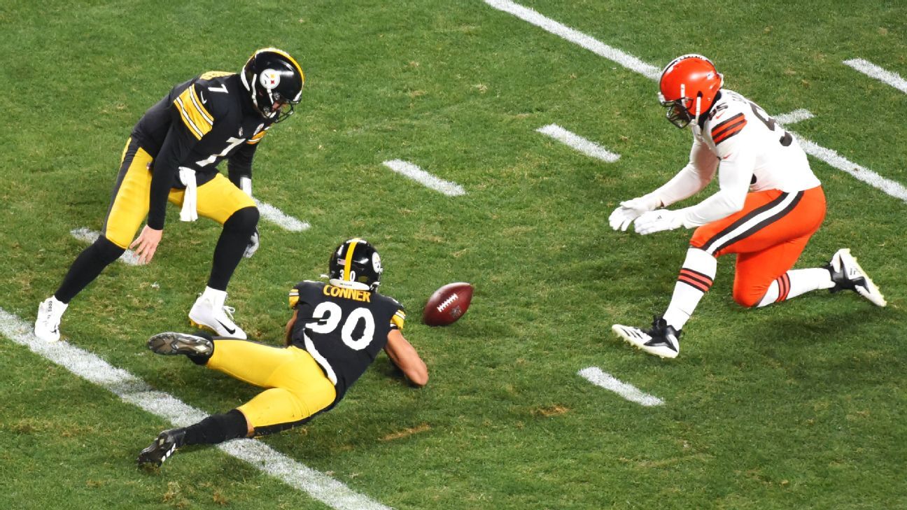 Browns recover fumble for touchdown on 1st play vs. Steelers