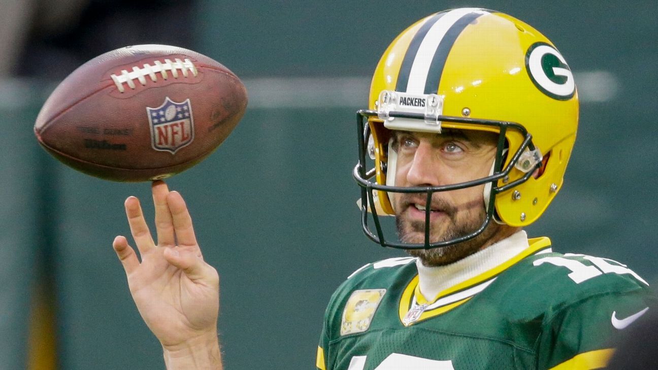 Green Bay Packers quarterback Aaron Rodgers 'thankful' for opportunity to work on mental health
