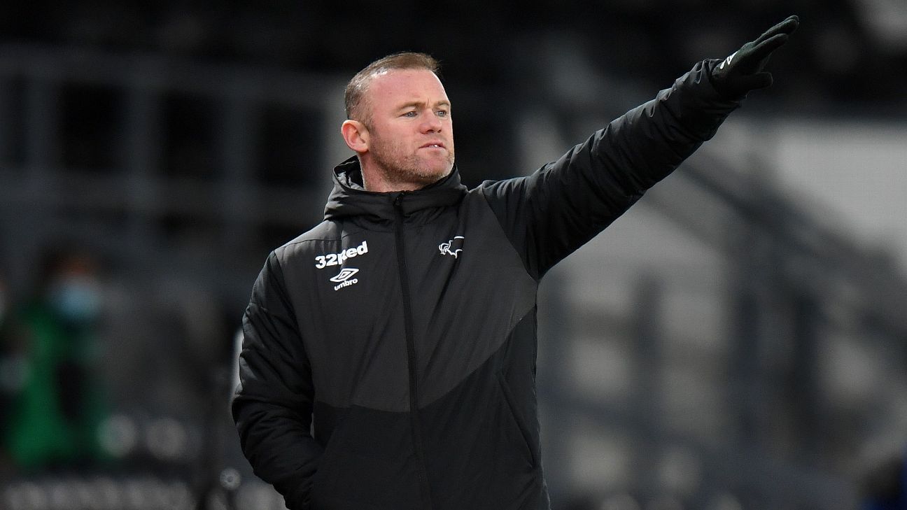 Derby County de Rooney despromovido em final de jogo dramático