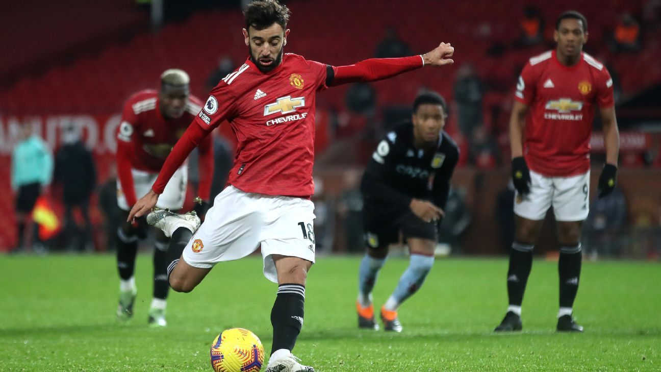Man United’s Fernandes counters Klopp’s comments about a penalty before the main table clash