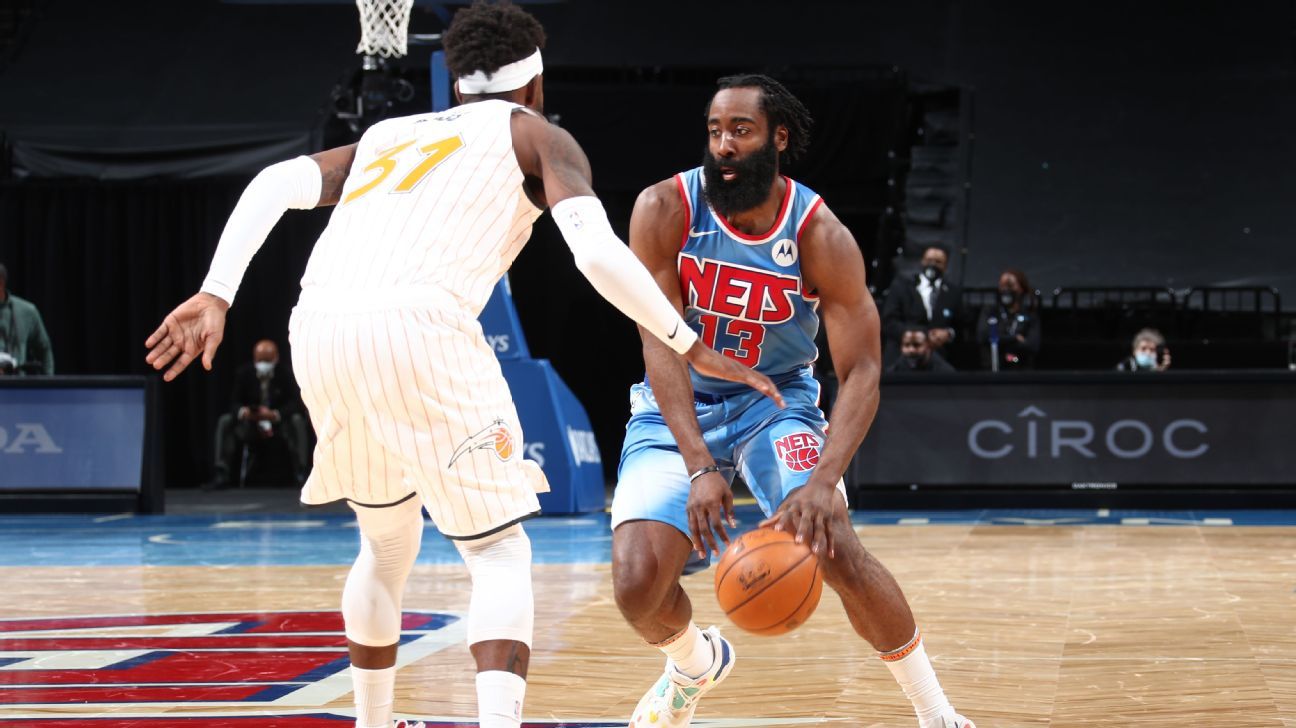 Brooklyn Nets - 🔵 James Harden puts up 18 points, 11 assists and