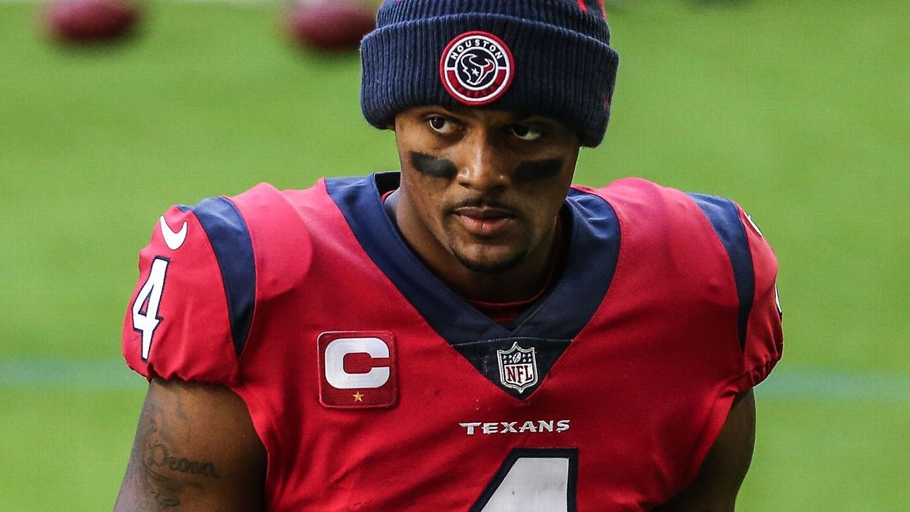 FBI investigating allegations against Houston Texans QB Deshaun Watson,  possible extortion - ESPN