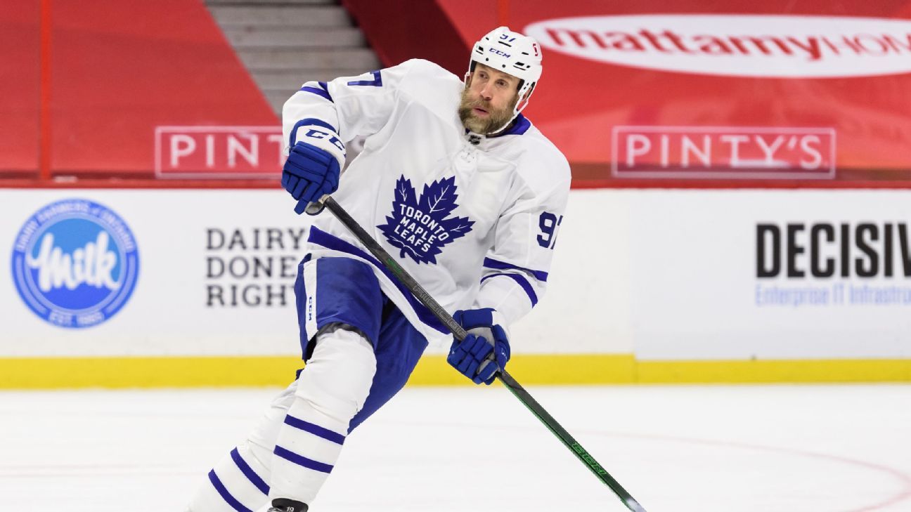 Toronto Maple Leafs' Joe Thornton out four weeks with ...