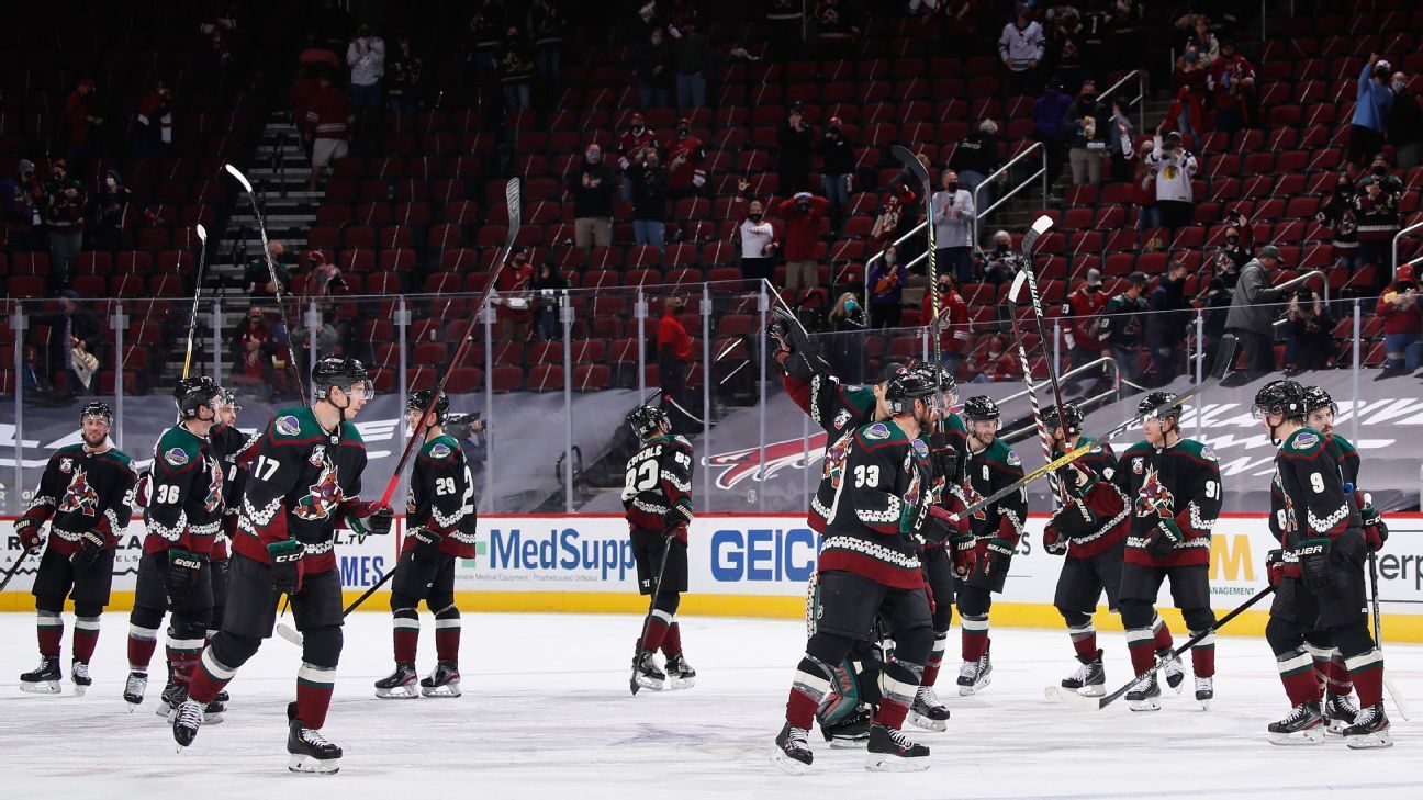 NHL teams wrestling with COVID19 fan attendance policies ESPN