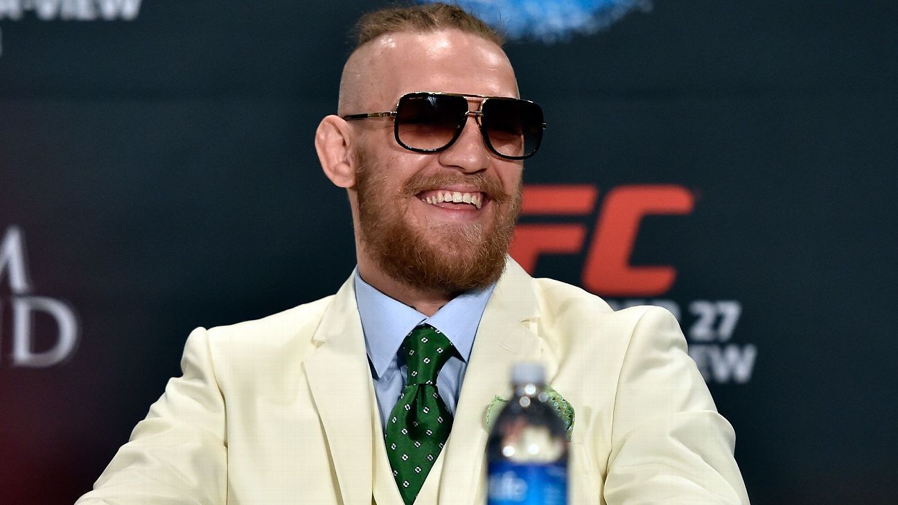 Conor McGregor Throws a Terrible 'First Pitch' at Cubs Game